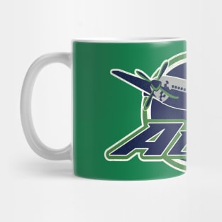 Defunct Asheville Aces Hockey Team Mug